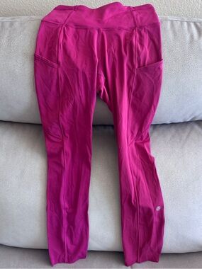 lululemon athletica Magenta Active Leggings
